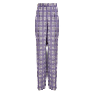 Canvas Check Royce Trousers