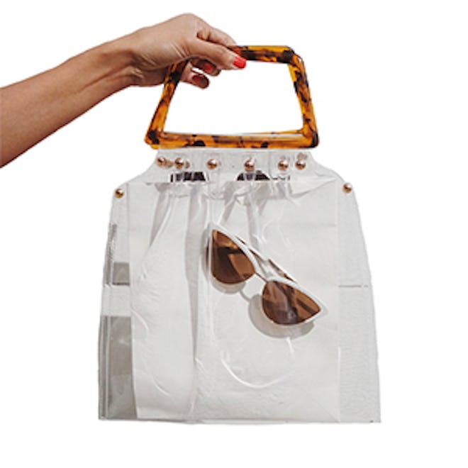 Transparent Tortoiseshell Bag