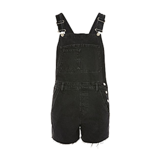 Moto Denim Short Dungarees