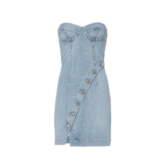 Claudia Denim Bustier Dress