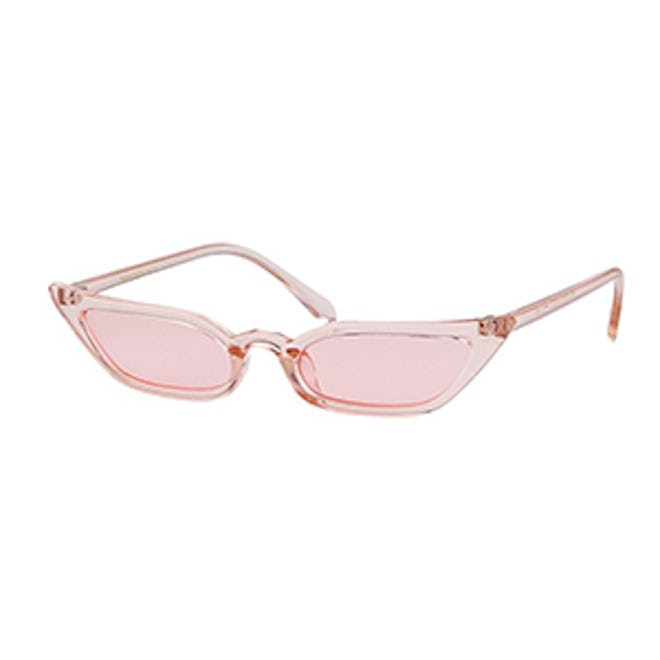 Adewu Cat Eye Candy Lens Sunglasses