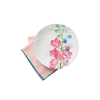 Paint + Petals Melamine Dinner Plate