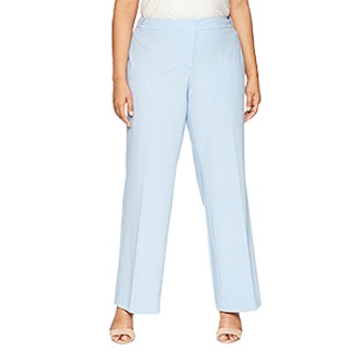 Calvin Klein Plus Size Lux Highline Pant With Button Closure