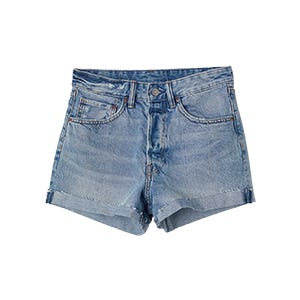 boyfriend cut jean shorts