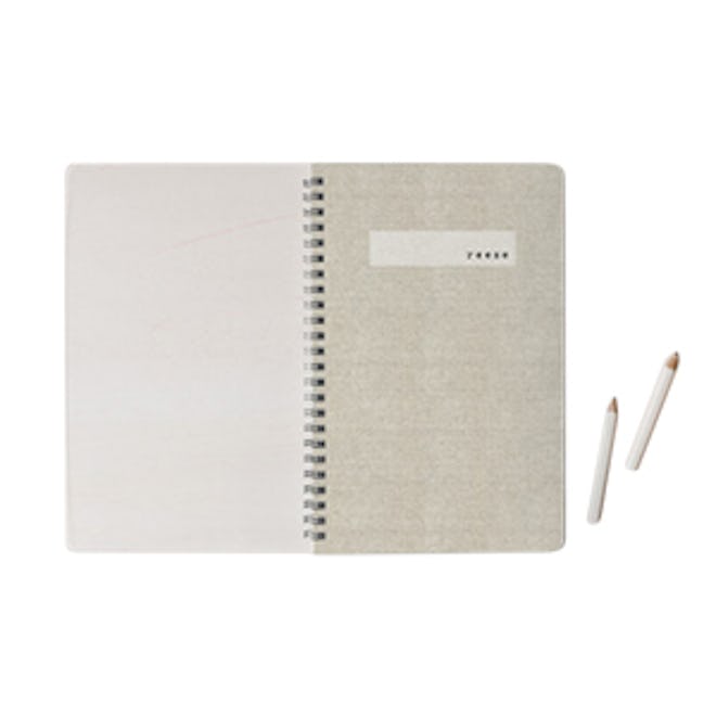 Minimal Linen Notebook