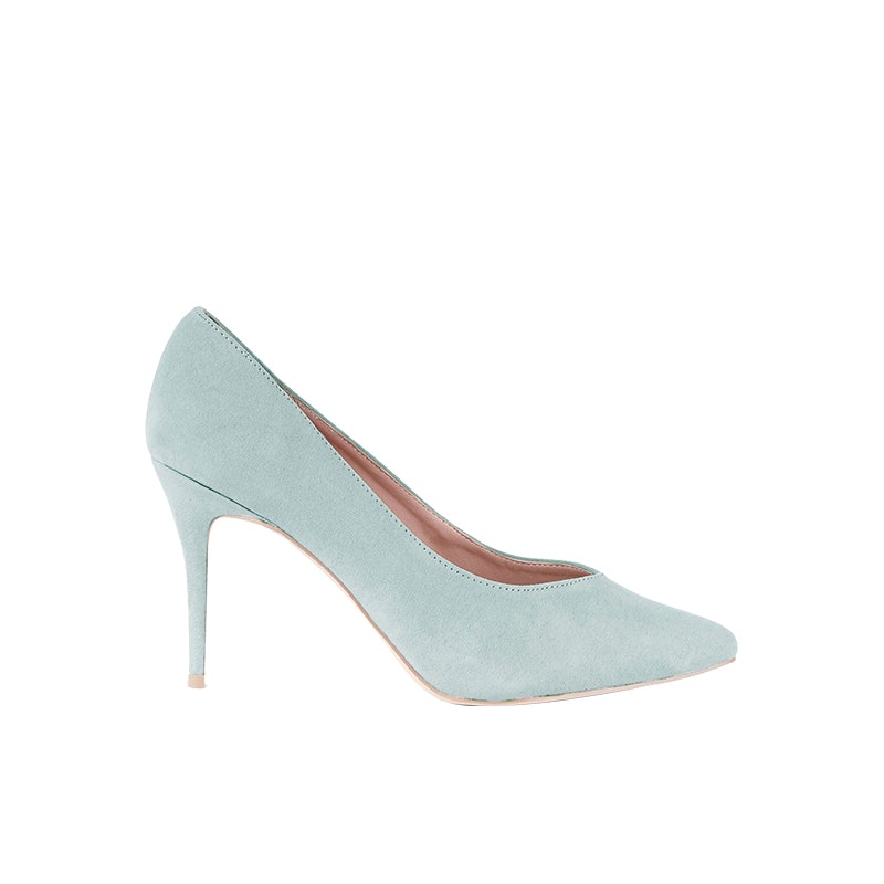 Duck egg blue court on sale shoes