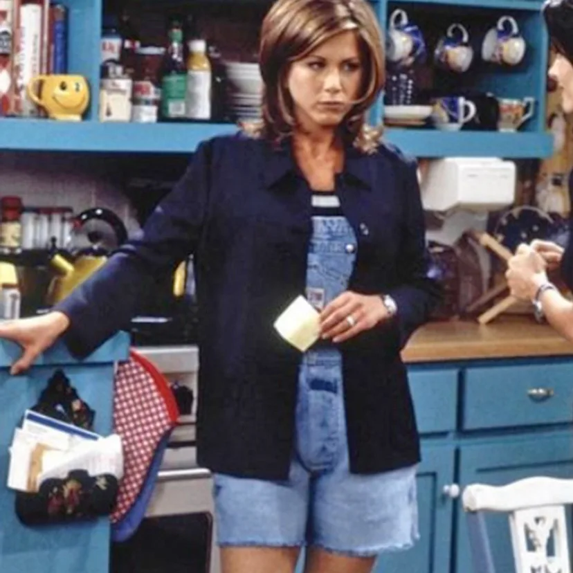 rachel green overall dress rachel green overalls