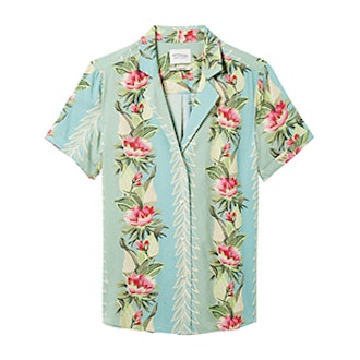 Floral Printed Shirt The Pool Side