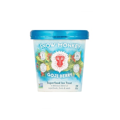 Snow Monkey Goji Berry Dessert