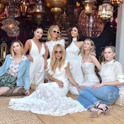Group of women posing at the 2018 ZOEasis Party