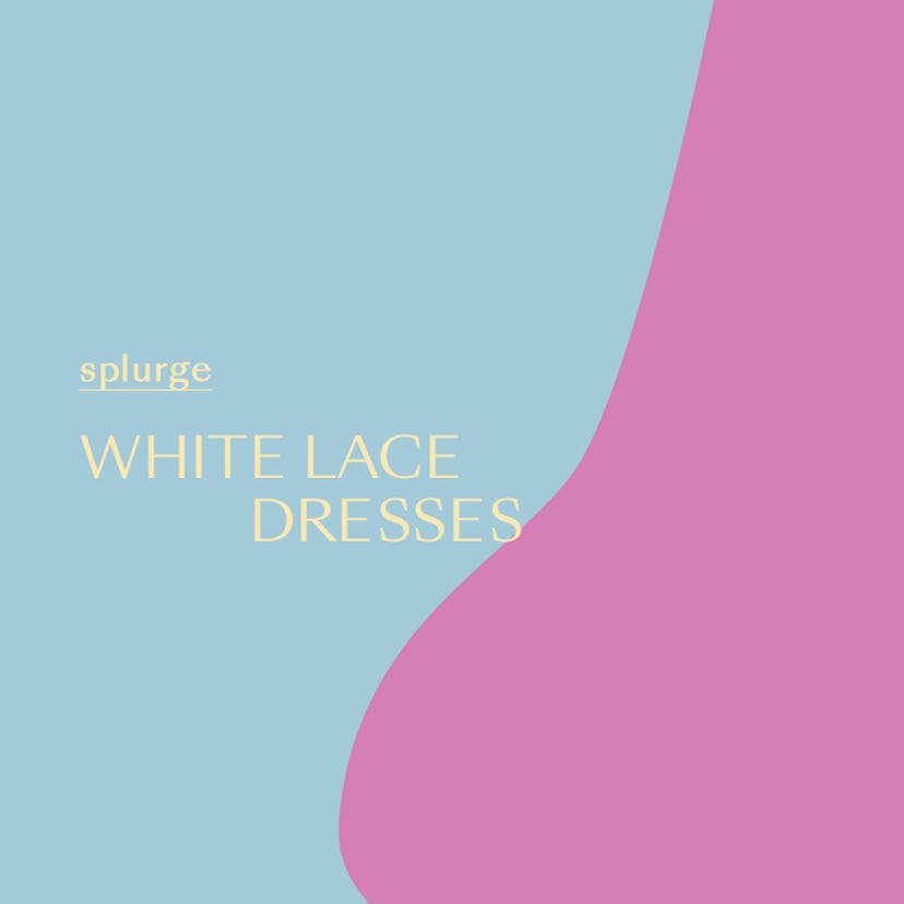 Splurge vs. Save: White Lace Dresses