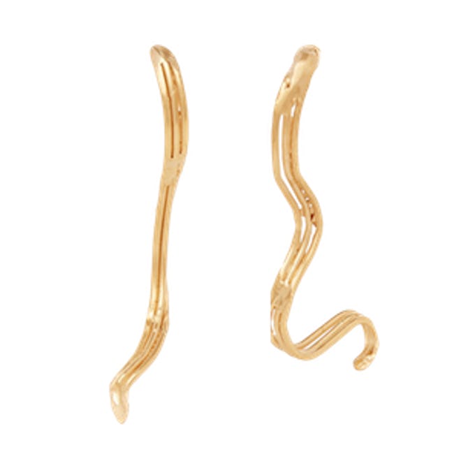 La Selva Oscura Gold-Plated Earrings
