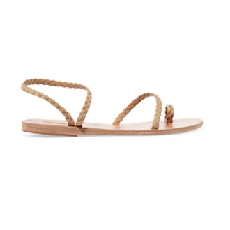 Ancient Greek Sandals Eleftheria Braided Leather Sandals