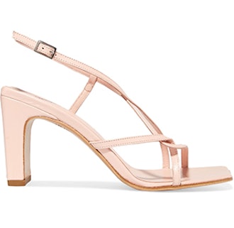 by FAR Carrie Leather Slingback Sandals