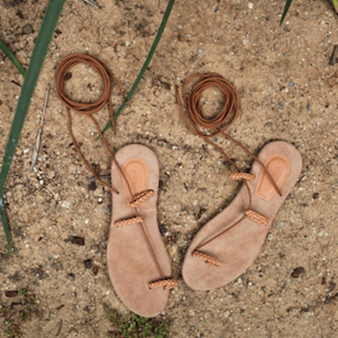 Asymmetrical Gladiator Sandals