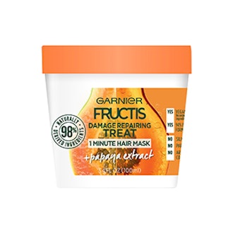 Garnier Fructis Smoothing Treat 1 Minute Hair Mask in Papaya Extract
