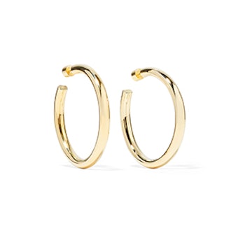 Samira Gold-Plated Hoop Earrings
