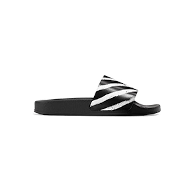 Off-White Off Spray Printed Rubber Slides