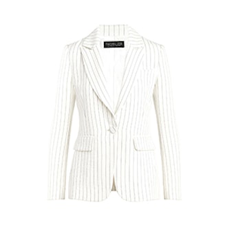 Dominique Pinstripe Blazer