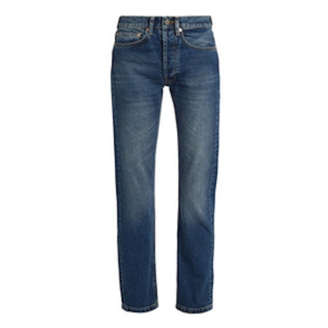 Raey Clean Hemmed Cigarette-Leg Jeans