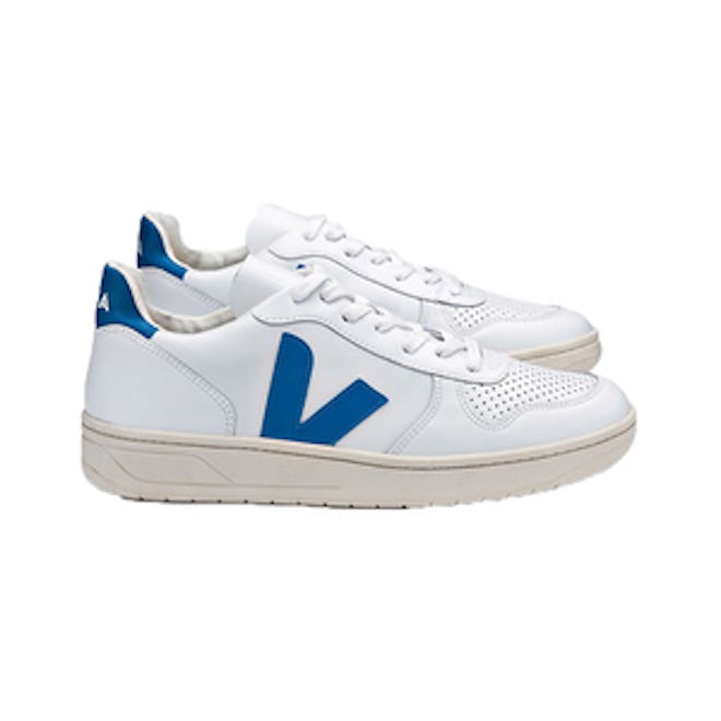 V-10 Extra White Swedish Blue Sneakers