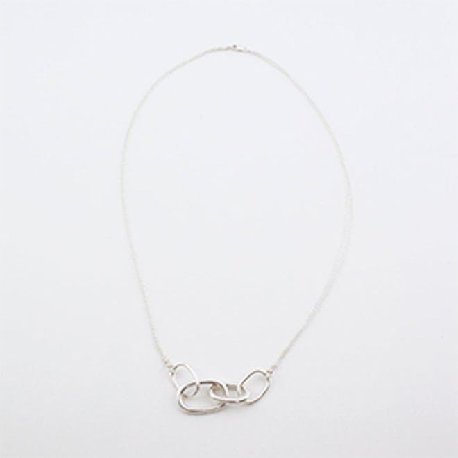 Silver Chain Link Necklace