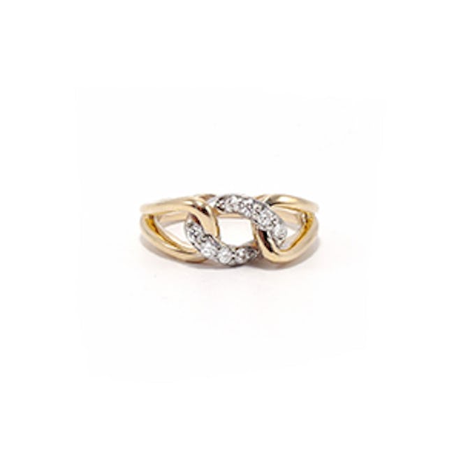 Diamond Link Ring