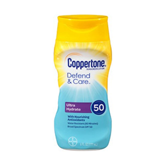 Coppertone Defend And Care Ultra Hydrate Sunscreen Lotion