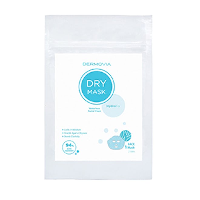 Dermovia DRY Mask HydroFix Waterless Facial Mask