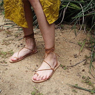 Asymmetrical Gladiator Sandals