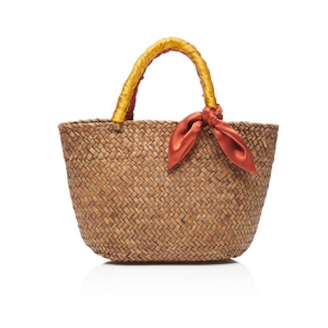 M’O Exclusive Small Woven Tote