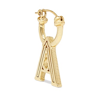 A-Z Alphabet Gold-Plated Earring