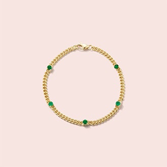 Toujours Emerald Bracelet