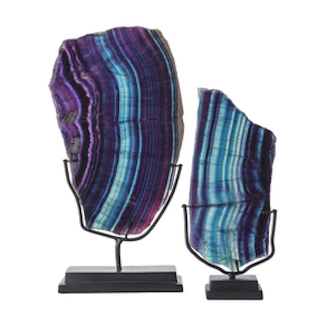 Fluorite Mineral on Stand