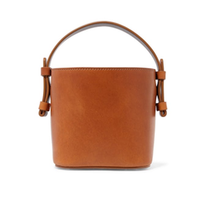 Adenia Mini Leather Bucket Bag