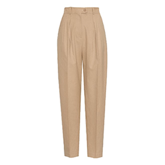 Tan High Waist Pants