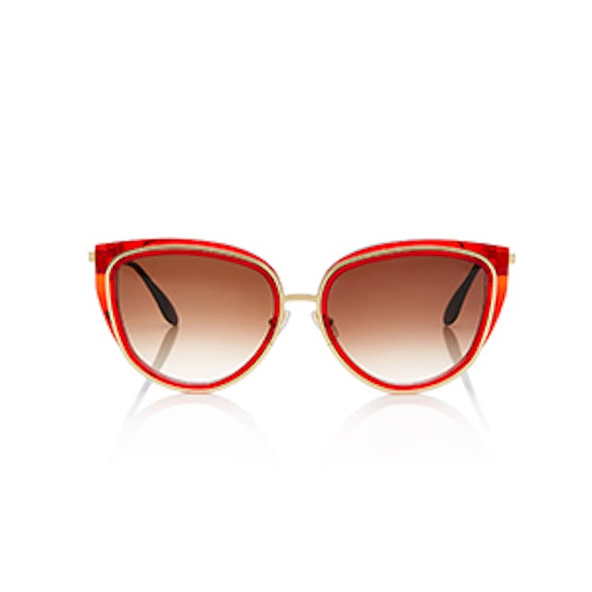 Thierry Lasry Enigmaty Cat Eye Acetate Sunglasses