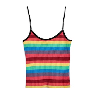 Rainbow Stripe Camisole Top