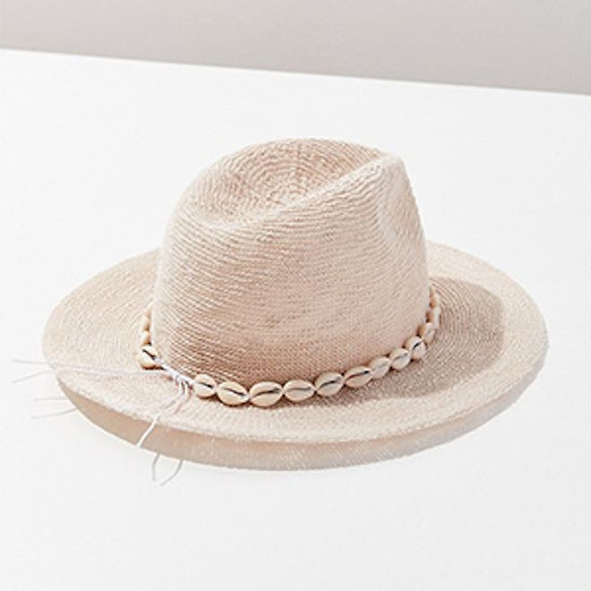 Pucca Shell Nubby Woven Panama Hat
