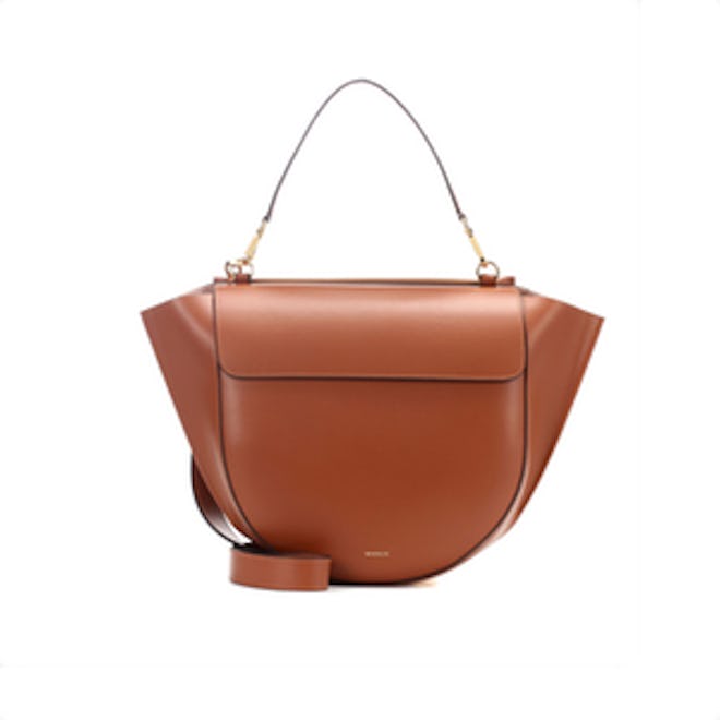 Hortensia Big Leather Shoulder Bag
