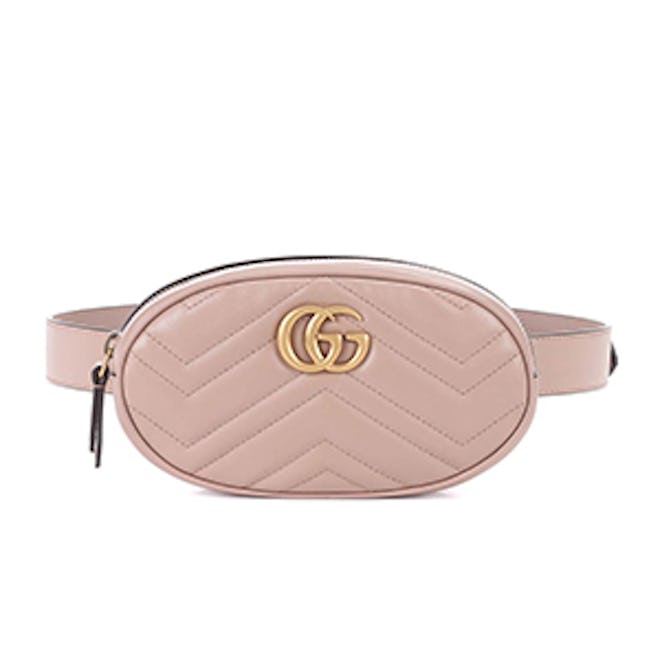 GG Marmont Leather Belt Bag