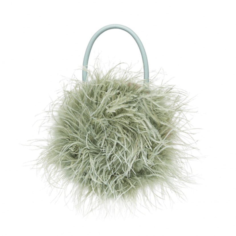 Zadie feather circle tote