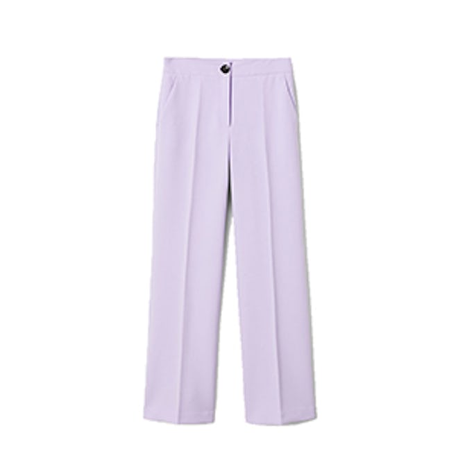 High-Waist Palazzo Trousers