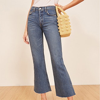 Mid Crop Flare Jean