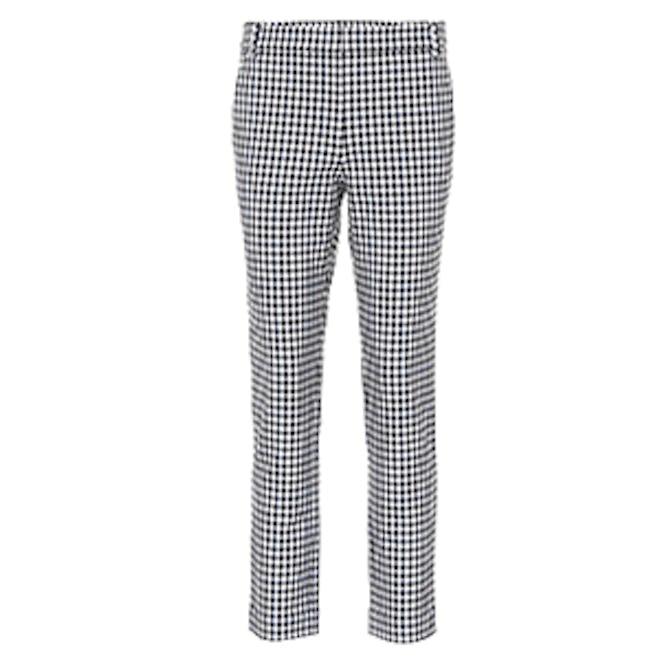 Beatle Gingham Cropped Pants