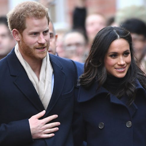 Meghan Markle and Prince Harry during their first official Royal outing