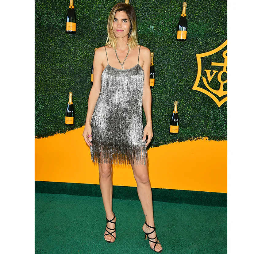 rachel zoe metallic fringe dress Armoire